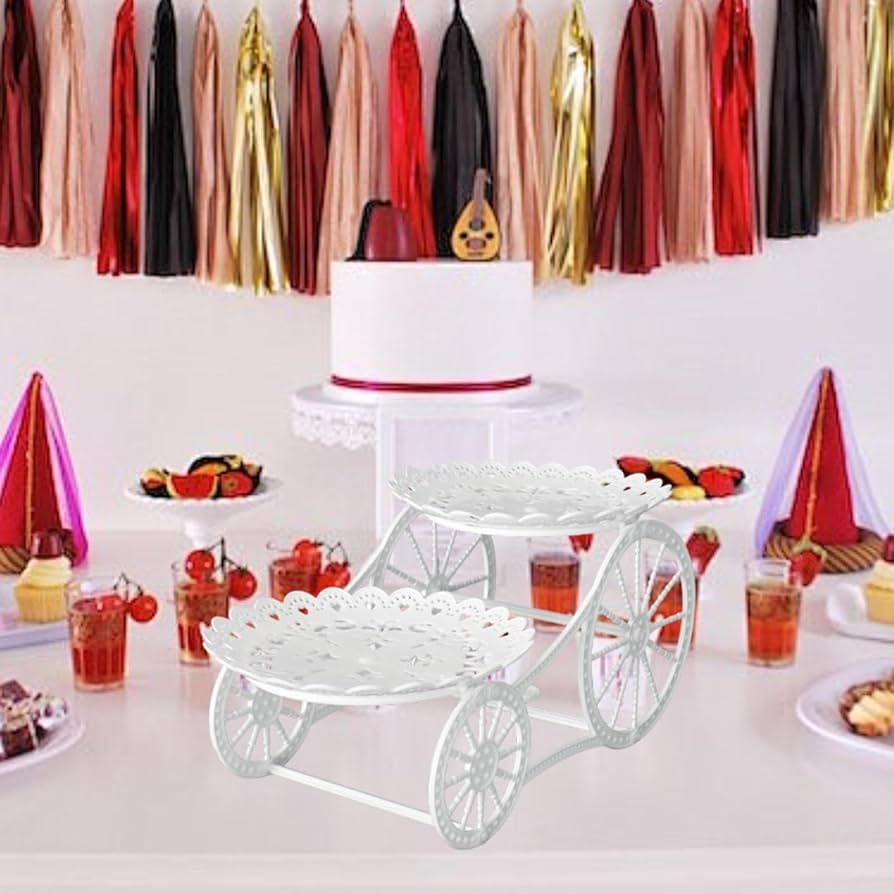 Amazon｜Yajuyi ケーキディスプレイスタンド ウェディングケーキ